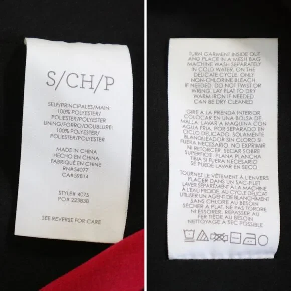 Cabi Size S Fete Dress Vibrant Multicolor Striped Chiffon Fit & Flare - Picture 12 of 12